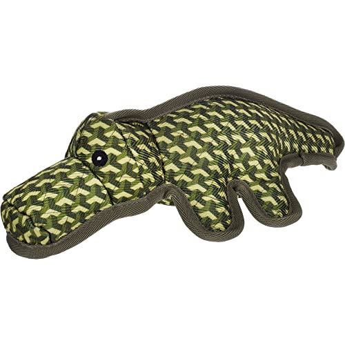 Flamingo Pet Products – Spielzeug Strong Stuff Alligator grün 34 cm für Hunde FL-521033