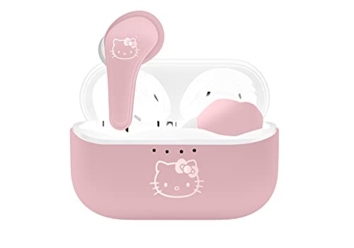 OTL Technologies Hello Kitty Kopfhörer für Kinder, kabellos, Bluetooth V5.0, mit Ladebox