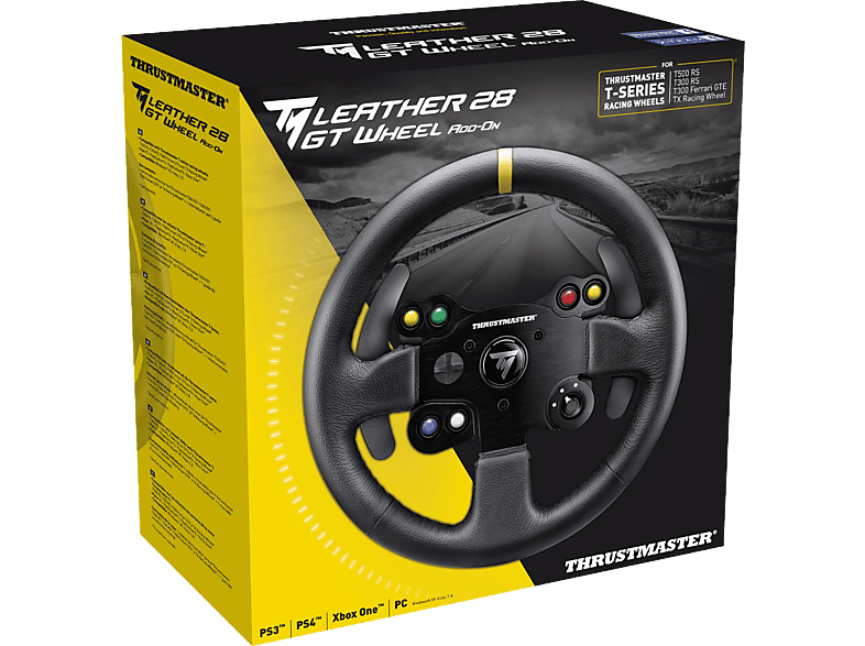 THRUSTMASTER Leather 28 GT Wheel AddOn (PS4 / PS3 Xbox One PC) Lenkrad 2