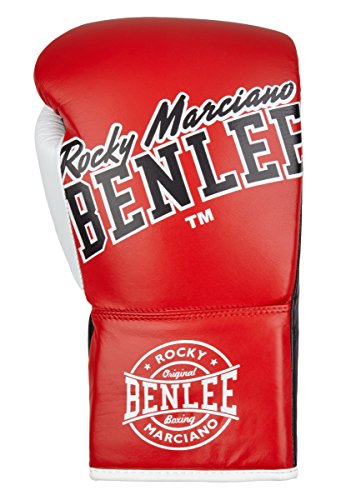 BENLEE Rocky Marciano Unisex – Erwachsene Big BANG Leather Contest Gloves, Red, 08 oz R