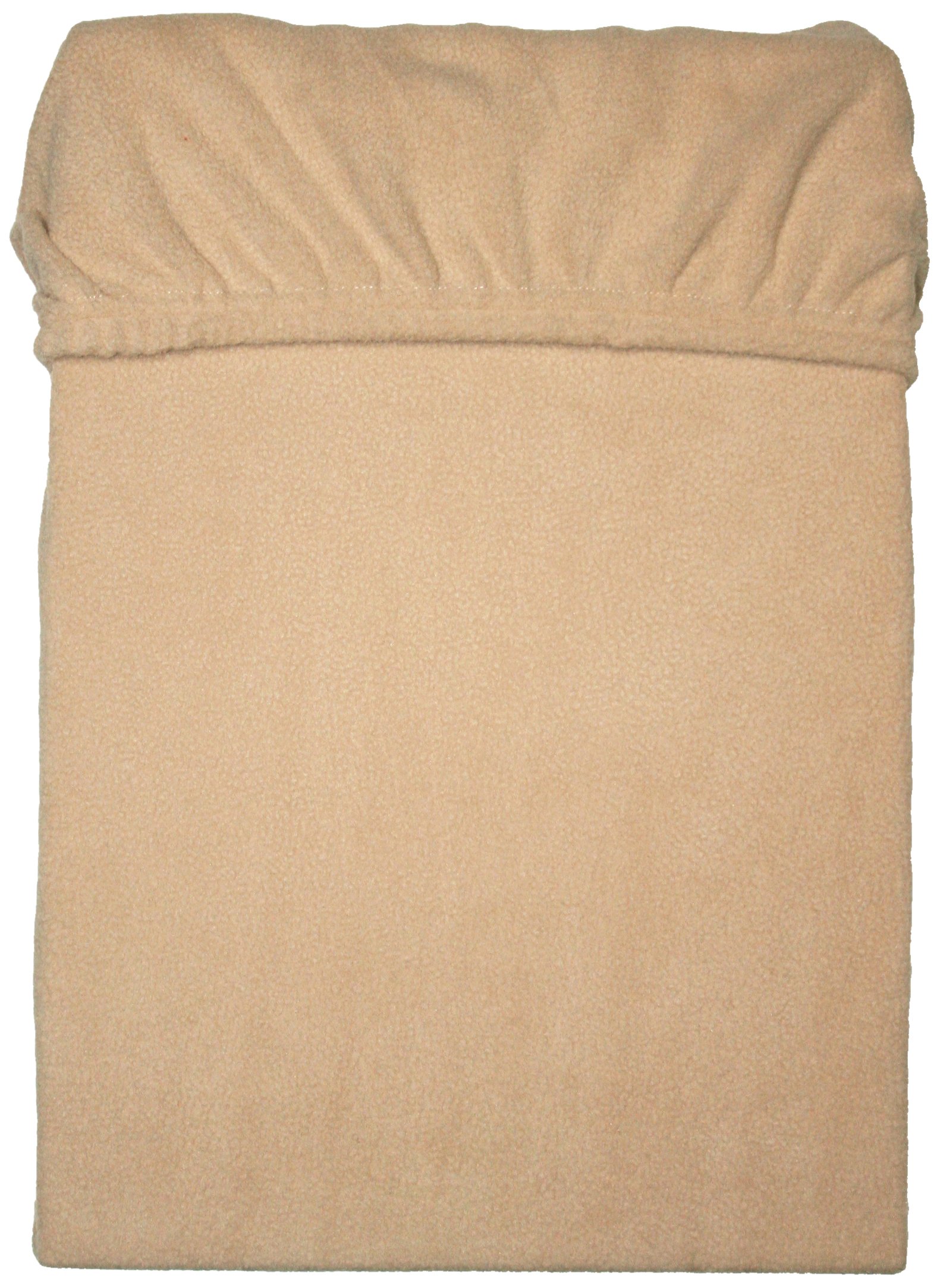 Mesana C-10003/02 Mikrofaser Fleece Spannbetttuch 140 - 160 x 200 cm, kuschelig weich und warm, viele Farben, beige