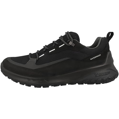 ECCO Herren ULT-TRN M Low WP Outdoor Shoe, Black/Black, 40 EU