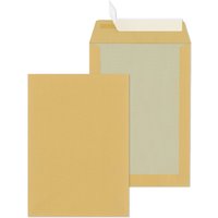 MAILmedia Papprückwandtaschen C5, ohne Fenster, braun