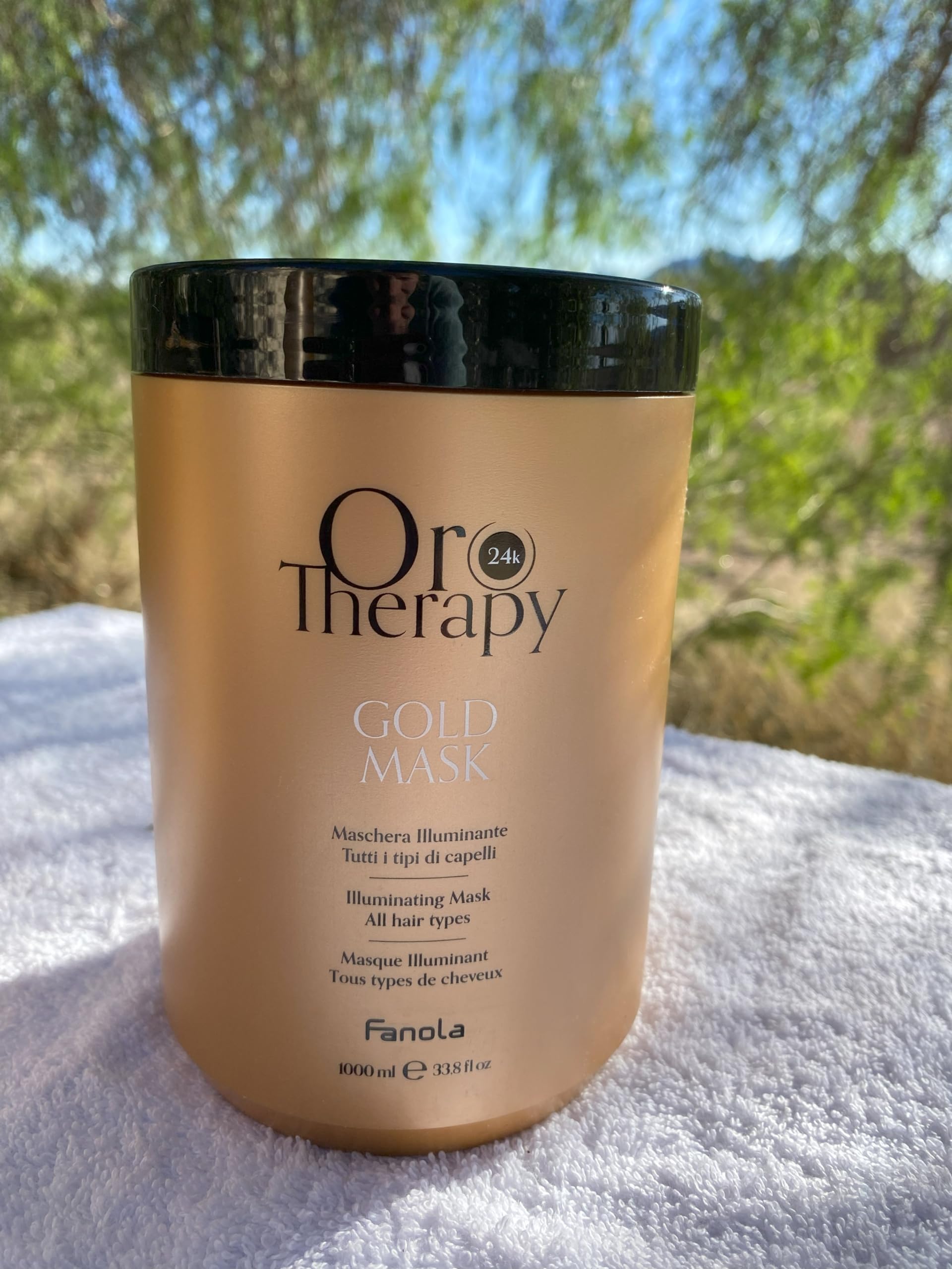 Fanola Oro Therapy Illuminating Maske Oro Puro, 1000 ml