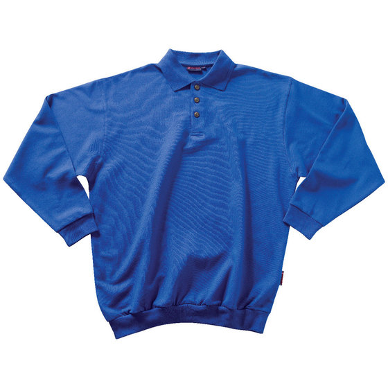 MASCOT® - Polo-Sweatshirt Trinidad 00785-280, kornblau, L
