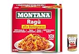6x Montana Ragù Bolognese, Sauce mit italienischem Fleisch, 2x180g Dose + Italian Gourmet polpa 400g