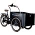 Zündapp E-Bike Lastenfahrrad Cargo C2426 26/24 Zoll mit Ladefläche 7-Gang RH 53cm 576 Wh schwarz bra