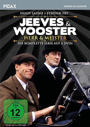 Jeeves & Wooster - Herr & Meister / Die komplette 23-teilige preisgekrönte Kult-Serie (Pidax Serien-Klassiker) [4 DVDs]