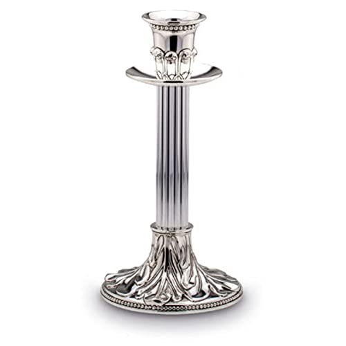 SILBERKANNE Kerzenständer Kerzenleuchter Jugendstil H 26 cm Premium Silber Plated edel versilbert in Top Verarbeitung