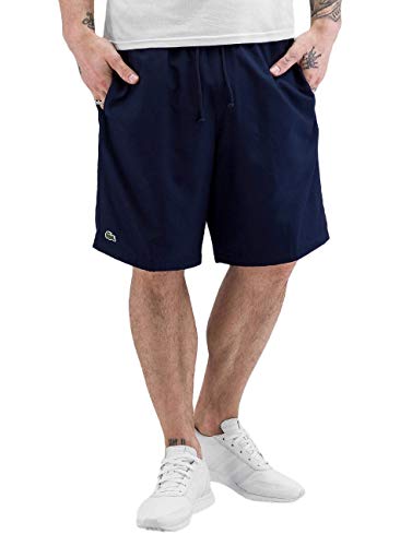 Lacoste Herren Sport Shorts, Blau (NAVY BLUE 166), M (Herstellergröße: 4)