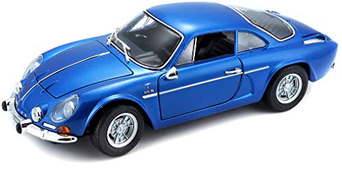 BBURAGO MAISTO FRANCE - Miniatur-Alpine Renault 1600 S Stradale 1971-Maßstab 1:18, M31750, Blau