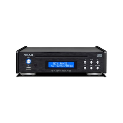 Teac PD-301DAB-X CD Player mit DAB/UKW Tuner, Schwarz