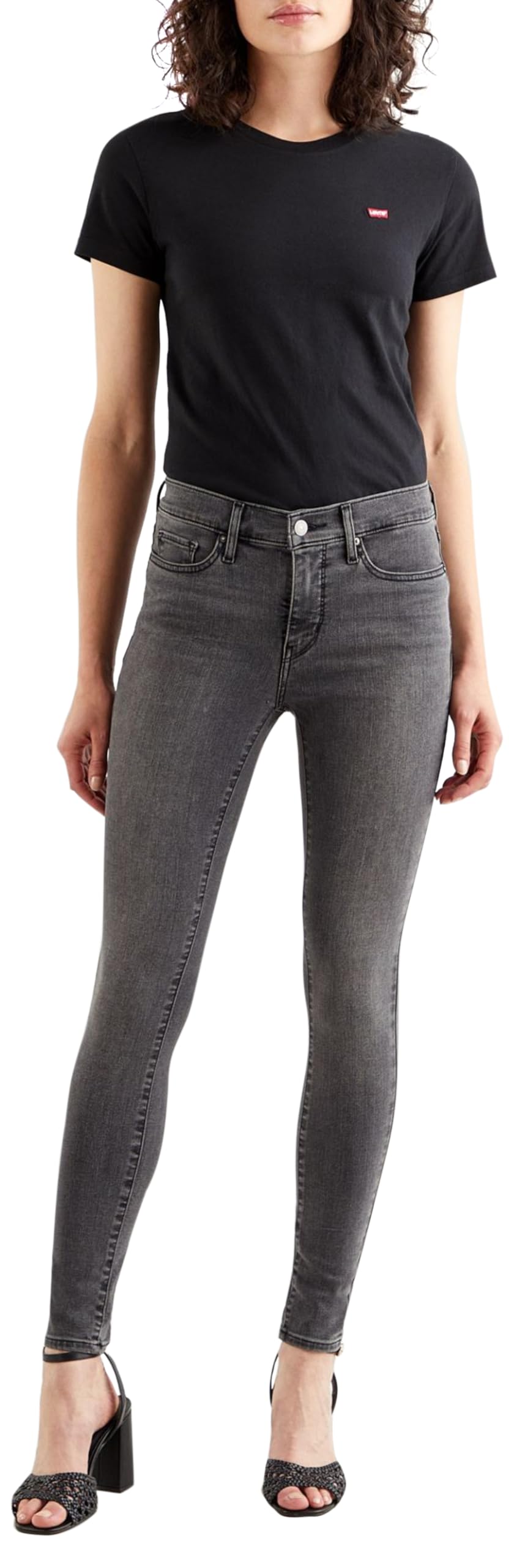 Levi's Damen 310 Shaping Super Skinny Jeans, Crushed Pepper, 31W / 32L