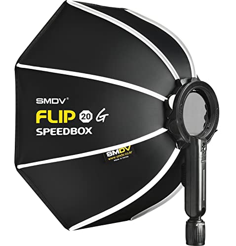 Impulsfoto SMDV Softbox Speedbox-Flip G 20 | 50cm Ø | Einsatzbereit in 1 Sekunde