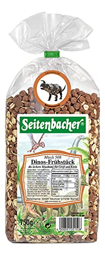 Seitenbacher Müsli Dinos Frühstück I weizenfrei I Hafer I Haselnusskrokant I viel Schokolade I (3 x 750 g)