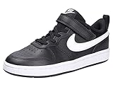 Nike Unisex Kinder Court Borough Low 2 (PSV) Sneaker, Black/White, 28 EU