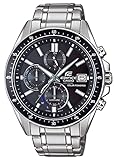 CASIO Herren Chronograph Solar Uhr mit Edelstahl Armband EFS-S510D-1AVUEF, Silber