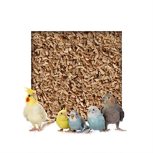 Kieskönig 20kg Buchenholzgranulat Vogelsand Bodengrund Terrariensand Einstreu Terrariumsand Tiereinstreu Körnung Medium 3,0-5,0 mm