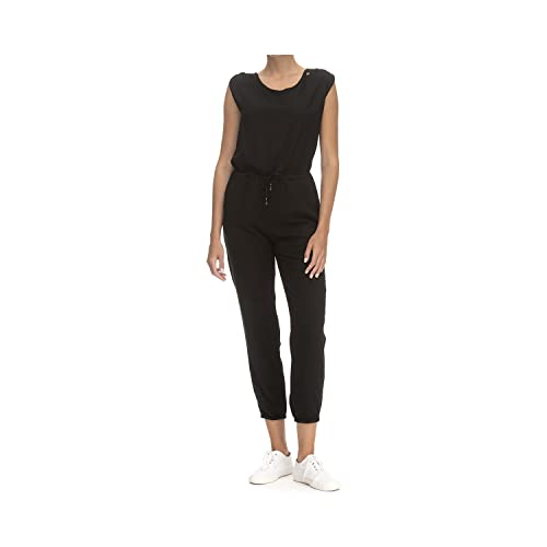 Ragwear W Noveel Schwarz - Eleganter Leichter Damen Jumpsuit, Größe S - Farbe Black