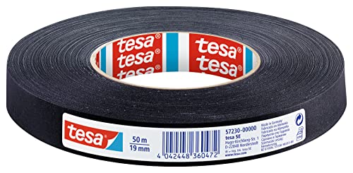 tesa Gewebeband, extra Power Perfect, schwarz, 50m x 19mm