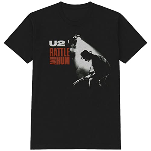 U2 'Rattle & Hum' (Black) T-Shirt (Large)