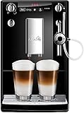 Melitta Caffeo Solo & Perfect Milk - Kaffeevollautomat - mit Milchsystem - Milchaufschäumer - 3-stufig einstellbare Kaffeestärke - Schwarz (E957-201)