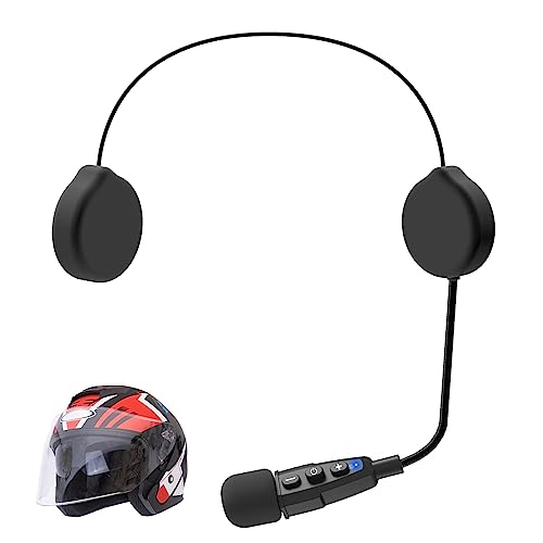 OBEST Motorradhelm Bluetooth Kopfhörer 5.1,Wasserdichter Drahtloser Lautsprecher Mit Geräuschreduktion und 3D Soundeffekt,Unterstützendes Walkie Talkie