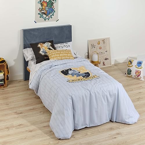 Belum Harry Potter-Bettbezug, 100 % Baumwolle, Modell Hufflepuff Sweet für Kinderbett, 100 x 120 cm