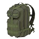 Dominator Harren Rucksack 30L Shadow Militär Armee Outdoor Wasserdicht Taktischer Bundeswehr Rucksäcke Molle Assault Backpack Survival Tactical für Camping Trekking Wandern Arbeit Reise (Olive)