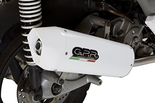 GPR Auspuff Endkappe - Yamaha T-Max 530 2014/15 HOMOLOGATED Full Exhaust System with Catalyst by GPR Exhaust Systems Albus Ceramic Line