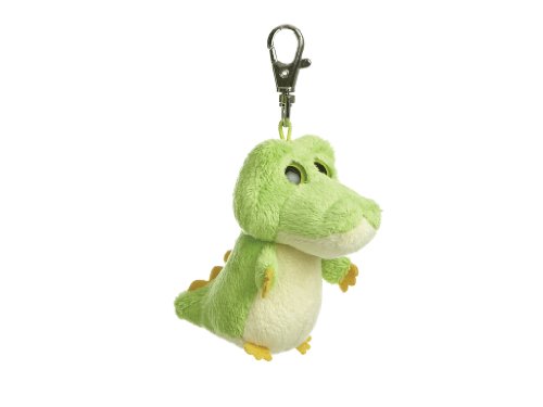 Aurora World 29060 - Yoohoo and Friends Smilee Alligator Mini Schlüsselanhänger, 3 Zoll