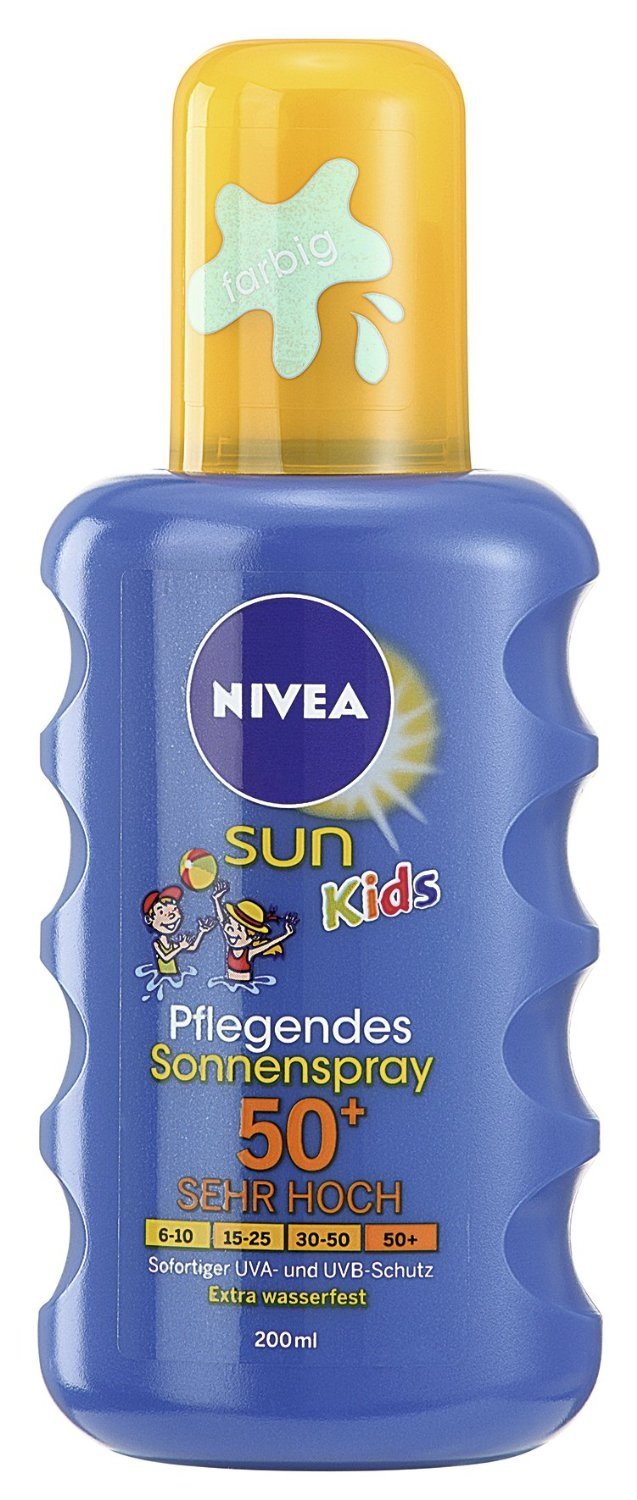 Nivea Sun Kids Moisturising Sun Spray Very High SPF 50+ - 200 ml by NIVEA