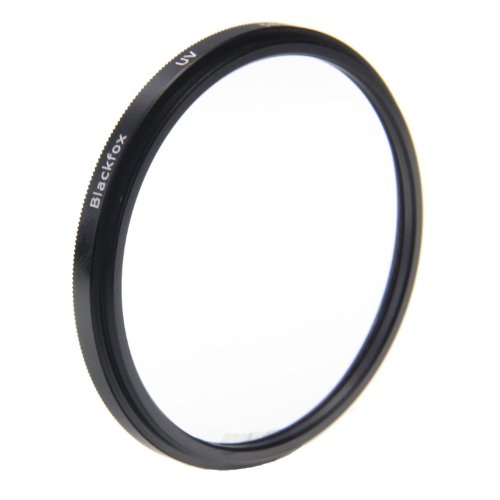 BlackFox UV Filter / Schutzfilter 82 mm (12x beschichtetes MC-Glas, Slim-Metallfassung)