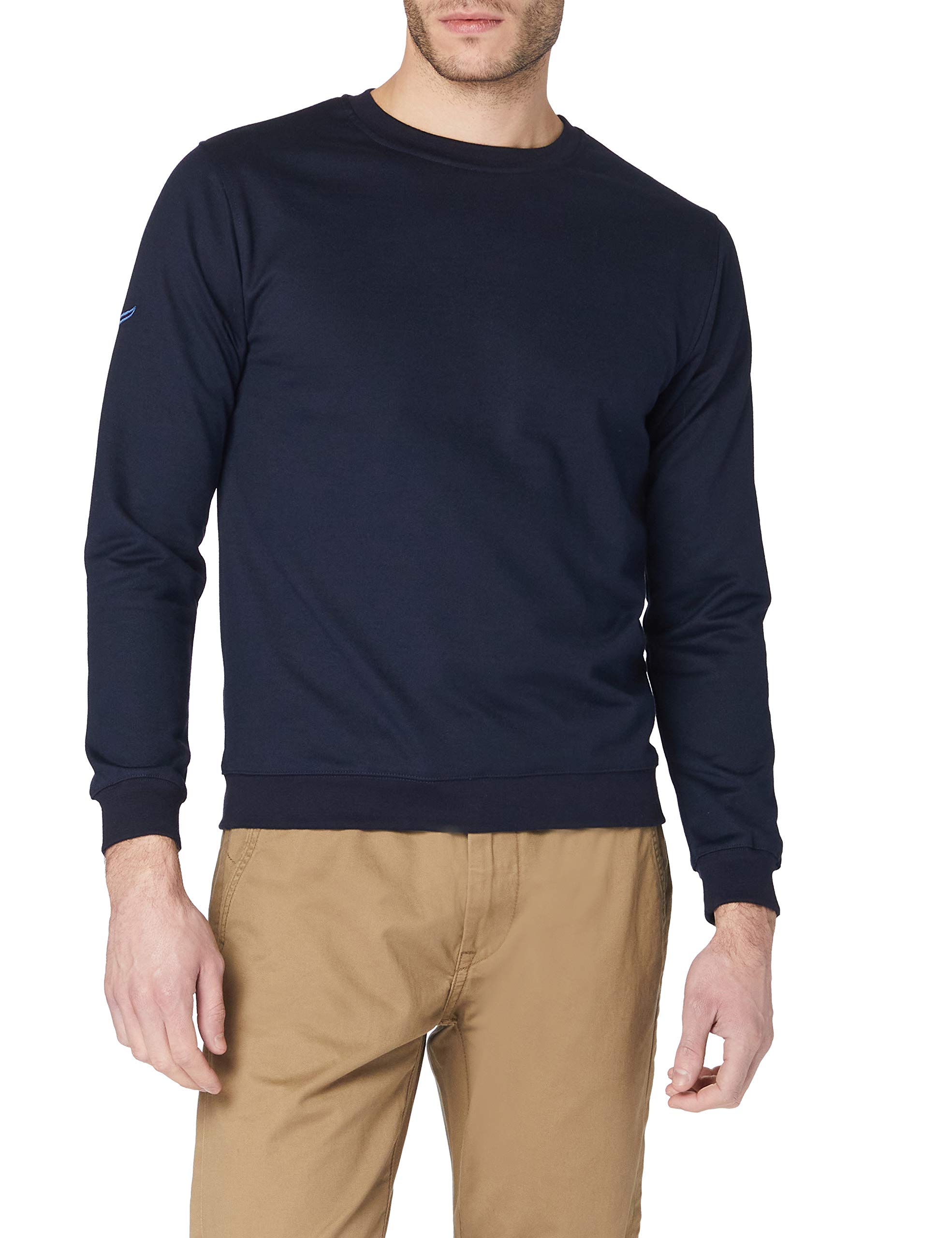 Trigema Herren 674501 Sweatshirt, Navy, XXX-Large