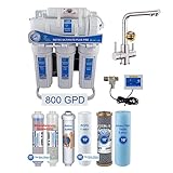 Osmoseanlage 600 GPD Perfect Water No. 1 Ultimate Plus PRO 2019 Direct Flow kein Tank nötig Umkehrosmosewasserfilter Wasserfilter Trinkwasser Umkehrosmose Reverse Osmosis