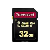 Transcend 32 GB SDXC/SDHC 700S Speicherkarte TS32GSDC700S / bis zu 285 MBs lesen und 180 MBs schreiben