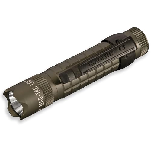 MAGLITE MAG-TAC LED 2CR123 Taschanlampe dunkelgrün Tactical Krone