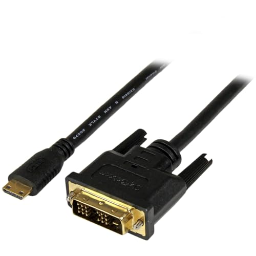 StarTech.com 2m Mini HDMI auf DVI Kabel, mini HDMI Typ-C / DVI-D Adapterkabel, St/St