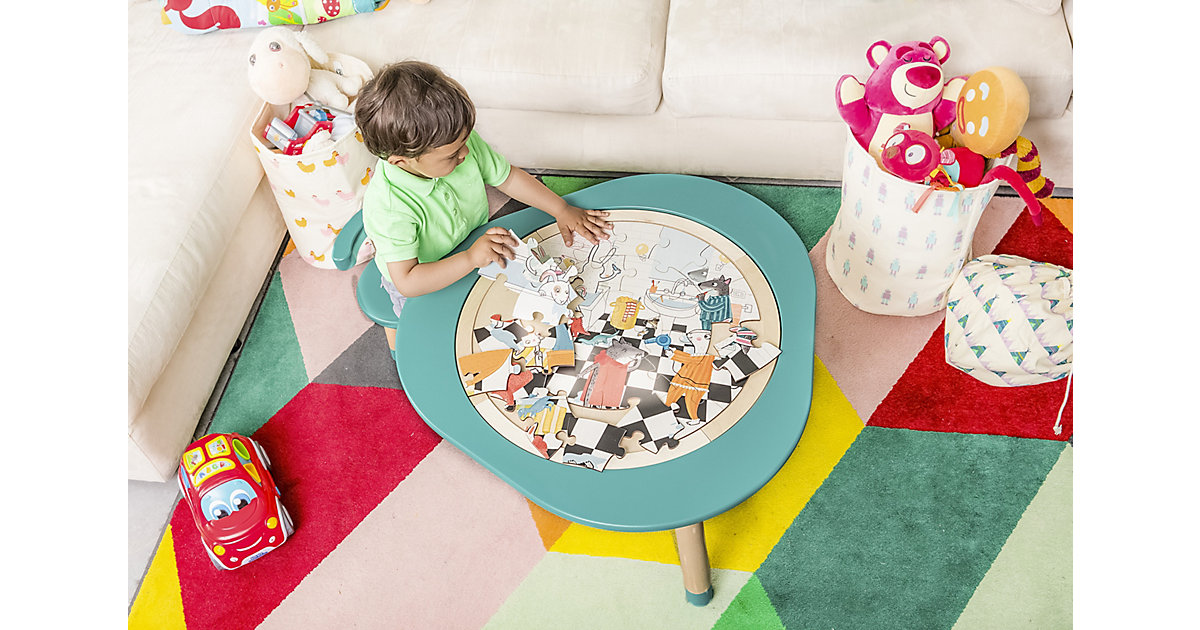Stokke™ MuTable™ 7-in1 Kindertisch mit div. Spielfunktionen, Tiffany grün 2