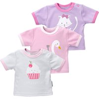 Baby Sweets Shirt Kurzarm Little Cupcake grau rosa