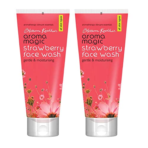 Aroma Magic Strawberry Facewash, 120ml (Packung mit 3)