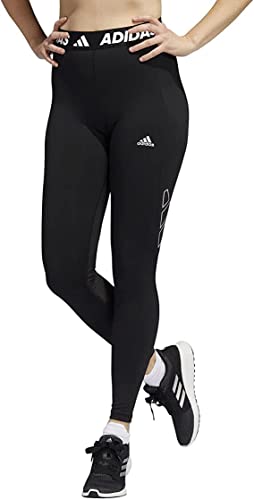 adidas Damen Tf 3Bar L T Leggings, Black, S