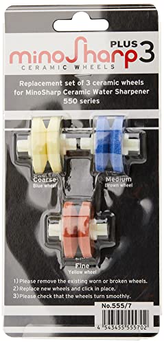 Minosharp Ersatzräder für Keramik Handschleifer 550BR