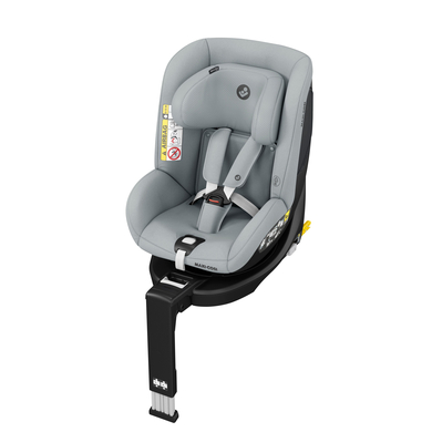 Maxi-Cosi Mica Eco, Neugeborene & Kleinkindsitz, Gruppe 0/1, drehbarer Kindersitz, 360°-Kindersitz mit ISOFIX, ab ca. 3 Monate bis zu 4 Jahren (ab Geburt mit Einlage für Neugeborene), Authentic Grey