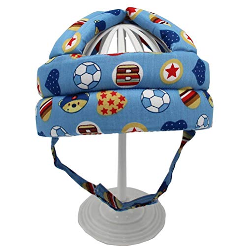 HUSHUI Baby Schutzhelm, verstellbare Babyschutzkappe Weicher Schutzhelm Kleinkind Anti-Fall Anti-Kollision Kopfschutzhut für Kleinkinder