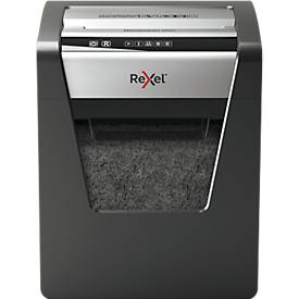 Rexel Momentum M510 Aktenvernichter P5, Mikroschnitt 2 x 15 mm, 23 l, 10 Blatt Schnittleistung, Anti-Papierstau-Technologie, schwarz