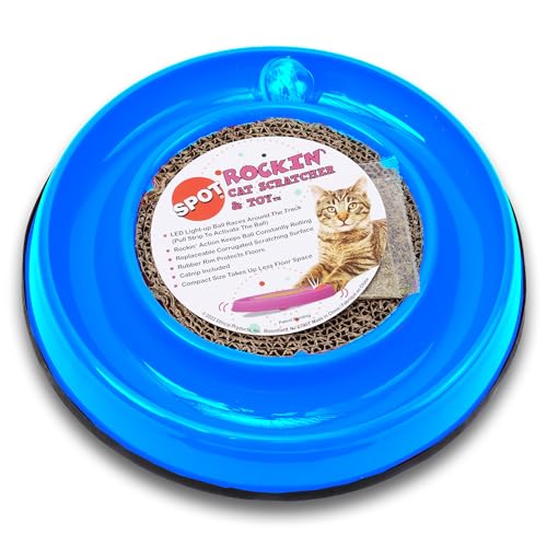 SPOT Ethical Pets Rockin' Scratcher Katzenspielzeug, 25,4 cm