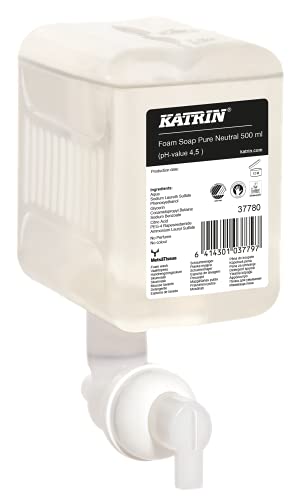 Schaumseife - Katrin Handwaschschaum neutral 500 ml, Schaumseife, neutral, 12 Kartuschen/VE, 70 VE/Palette