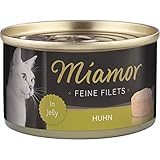 Miamor Feine Filets Huhn in Jelly | 24x 100g Katzenfutter