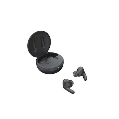 LG Tone Free DFP9 Earbuds, Active Noise Cancelling, Kabellose Bluetooth In-Ear Kopfhörer mit UVnano, Flugmodus, Kohlschwarz
